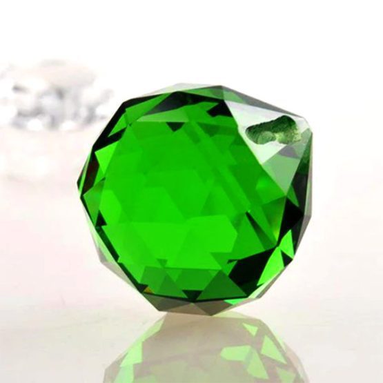Crystal Ball Green, Crystal Glass Ball Green, Sphatik Green Glass Sphere