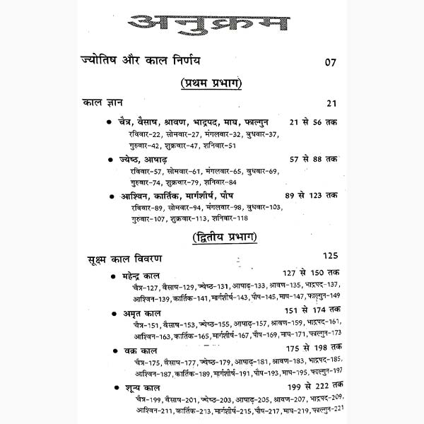 ज्योतिष और काल-निर्णय पुस्तक, Jyotish Aur Kaal Nirnay Book
