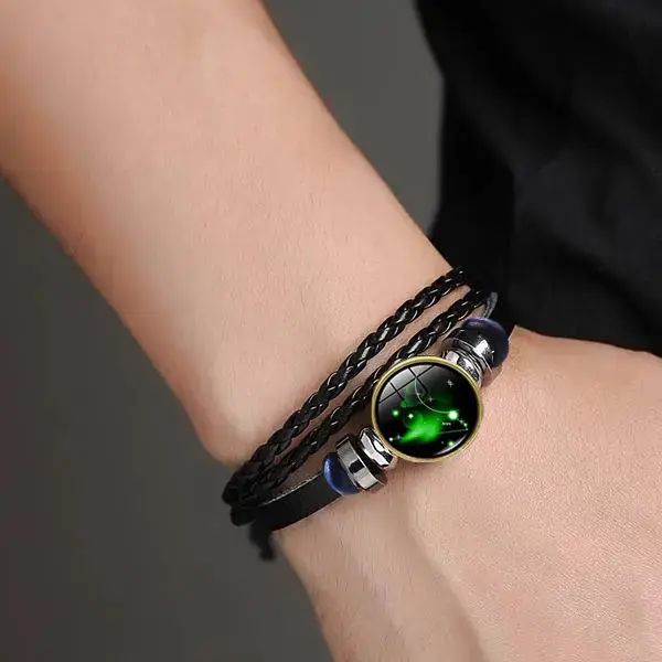 Aries Leather Bracelet