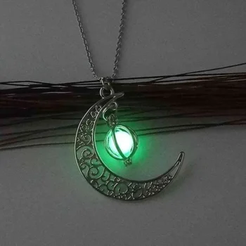 Moon Radium Necklace (चंद्रमा लॉकेट)