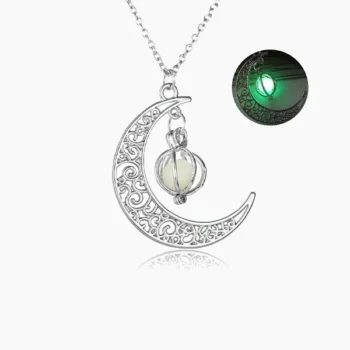 Moon Radium Necklace (चंद्रमा लॉकेट)