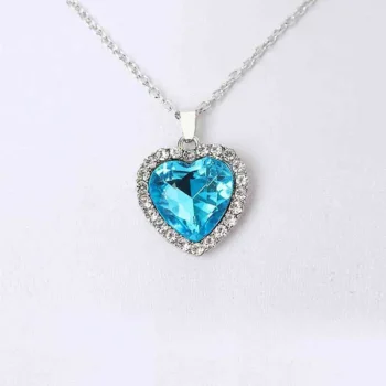 Crystal Heart Necklace (दिल लॉकेट)