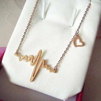 Heartbeat Necklace (हार्टबीट लॉकेट)