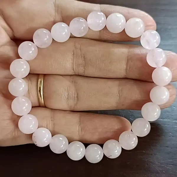 Rose Quartz Stone Bracelet