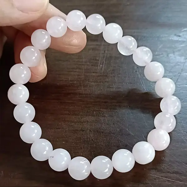 Rose Quartz Stone Bracelet