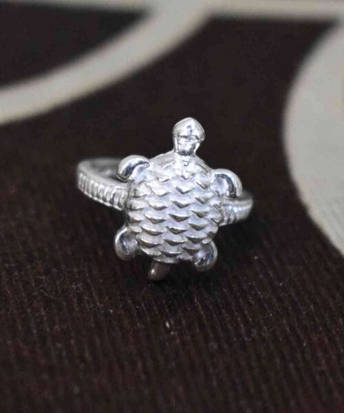 Yantra Tortoise Ring (कछुआ मुद्रिका) | Buy Online Ring