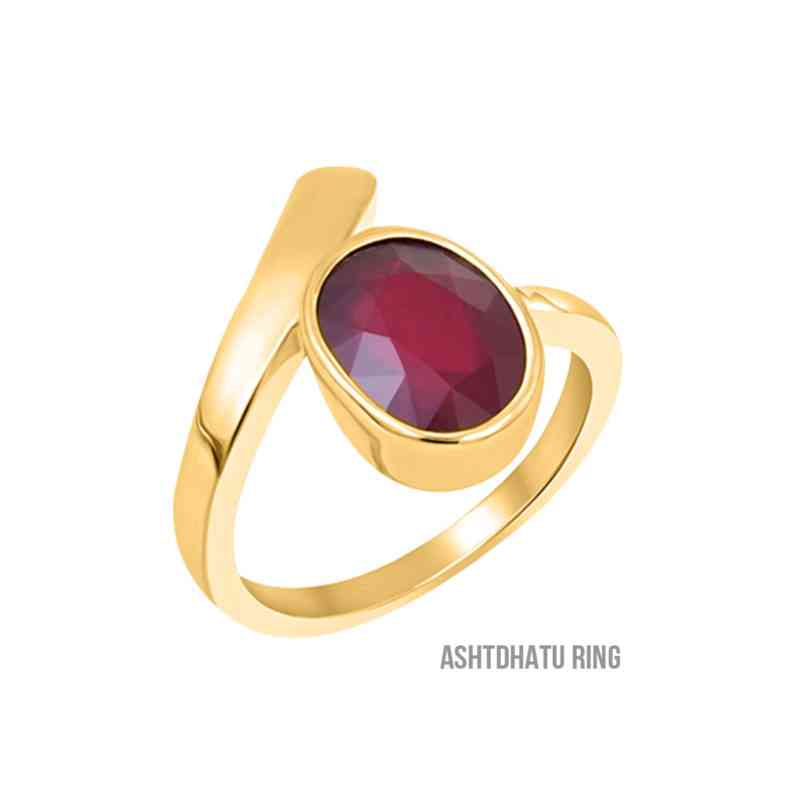 Manikya Gemstone Ring (माणिक्य जेमस्टोन) | Buy Online Ring