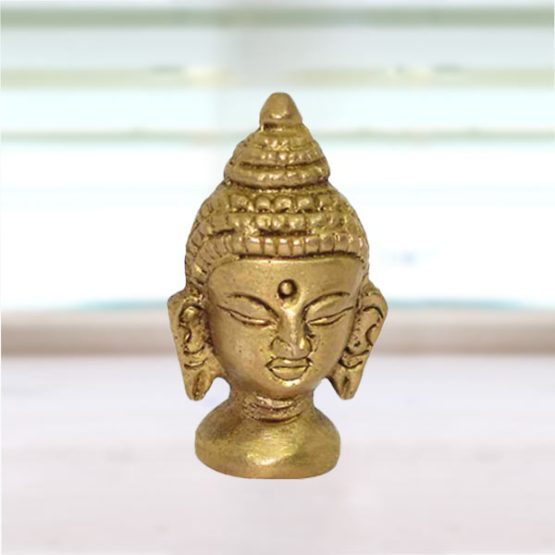 Brass Buddha Head, Brass Buddha Idol, Pital Buddha Statue