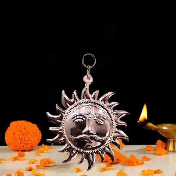 Copper Surya Face