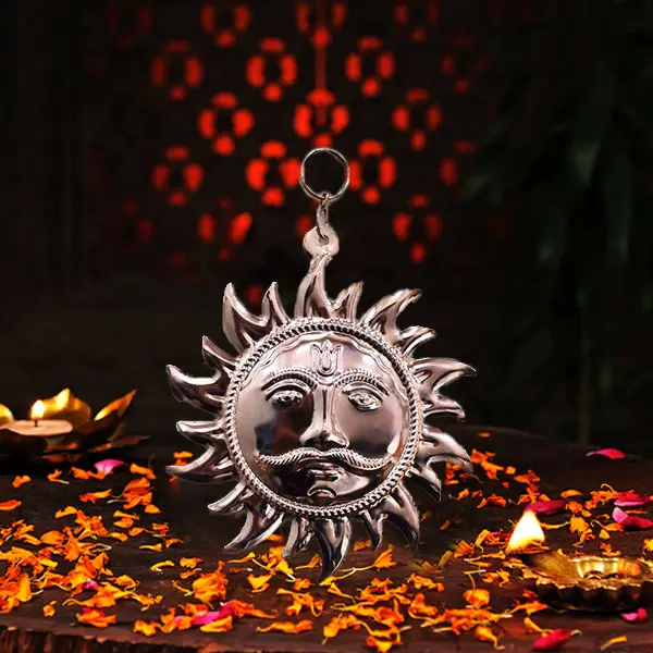 Copper Surya Face