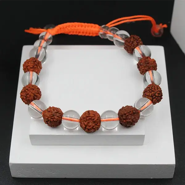 Rudraksha Crystal Bracelet