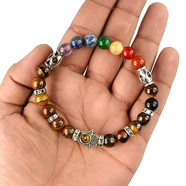 Seven Chakra Beads Bracelet