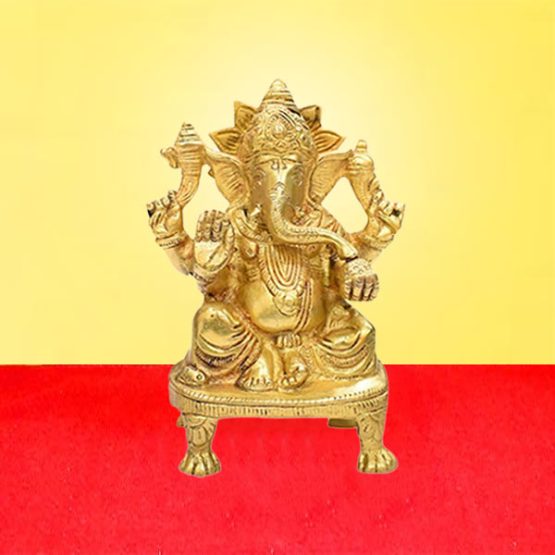 Brass Ganesh Idol, Brass Ganesh Murti, Brass Ganesh Statue