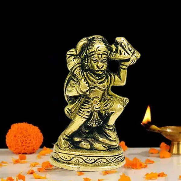 Brass Hanuman Idol