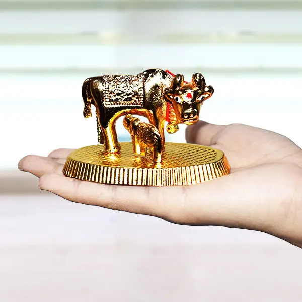 Brass Kamdhenu Cow