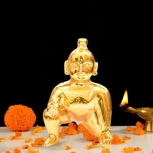 Brass Laddu Gopal