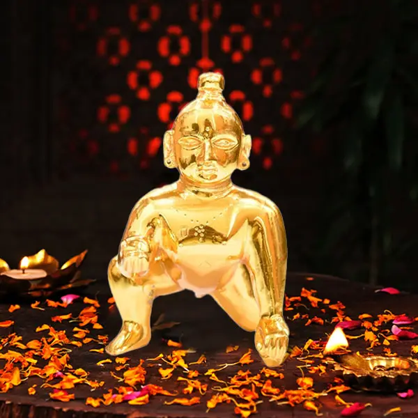 Brass Laddu Gopal