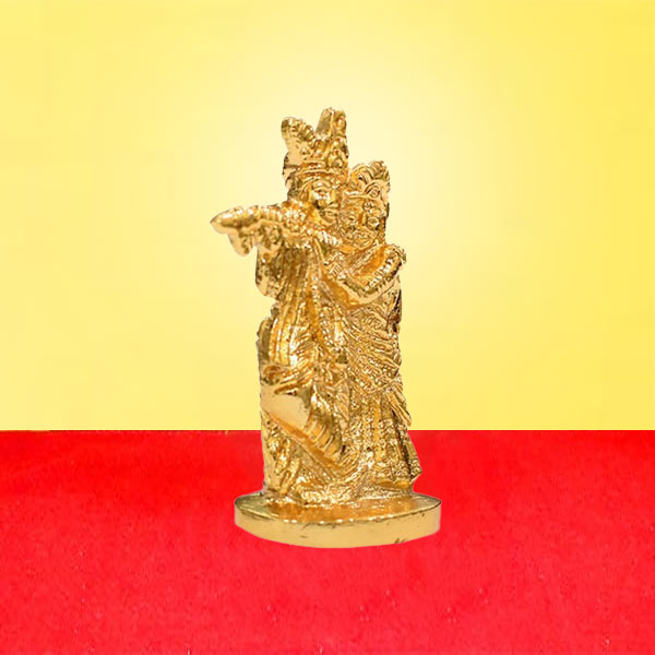 Brass Radha Krishna, Brass Radha Krishna Statue, Pital Radha Krishna Idol
