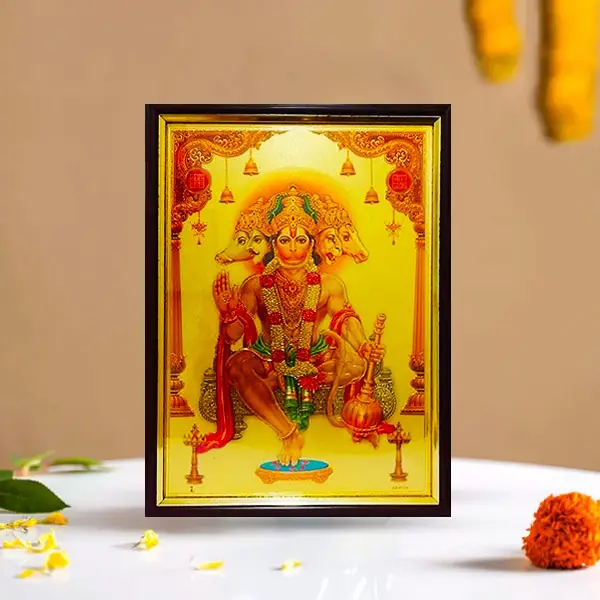 Panchmukhi Hanuman Frame