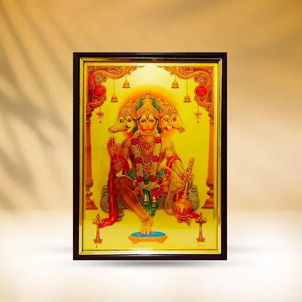 Panchmukhi Hanuman Frame