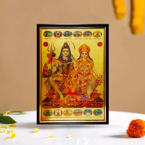 Shiv Parivaar Jyotirling Frame