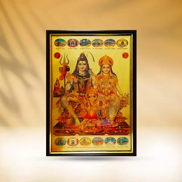 Shiv Parivaar Jyotirling Frame