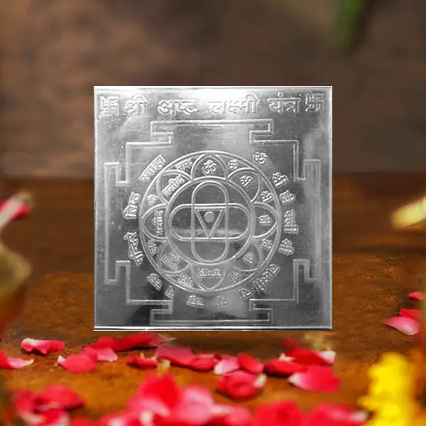 Ashatlaxmi Silver Yantra