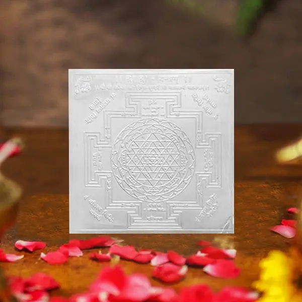 Shri Silver Yantra