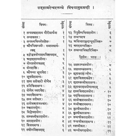 Uddamareshvara Tantram Book (2)