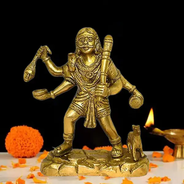 Bhairav Brass Murti