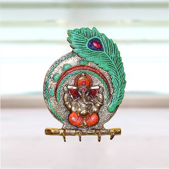 Ganpati Key Holder , Ganesh Home Keys Stand, Ganesha Key Hanger
