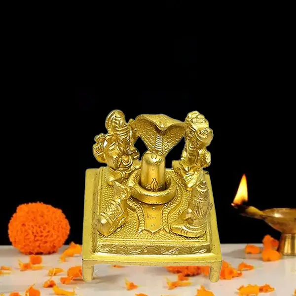 Shiv Parivar Brass Set