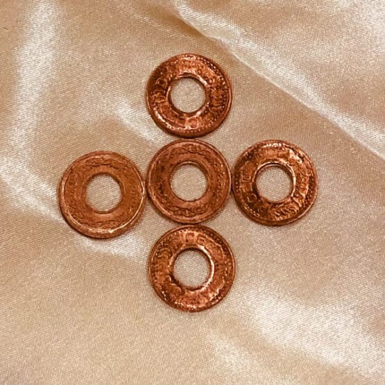 5 Tambe Ke Sikke, Five Copper Coins