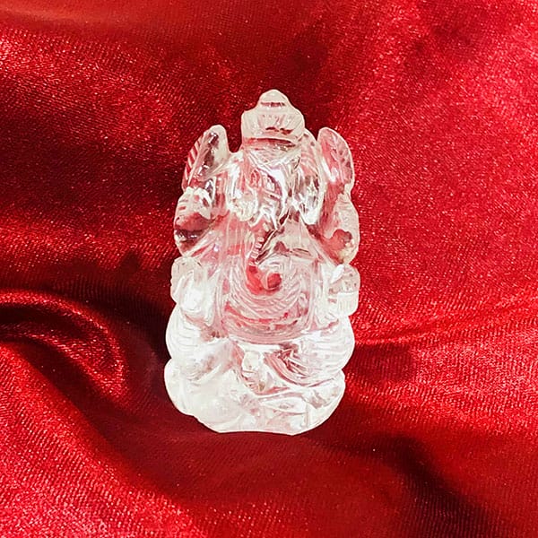 Crystal Ganesh Idol, Crystal Ganesh Puja Murti