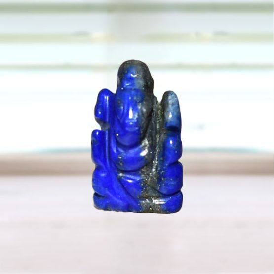 Lajward Ganpati Statue, Lapis Lazuli Ganesha, Lapis Lazuli Ganpati