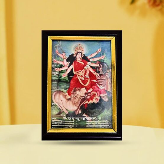 Durga Mata Frame, Durga Puja Photo Frame