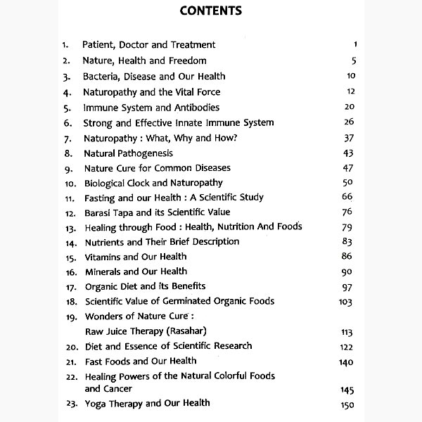 Miracles of Naturopathy & Yogic Science Book, प्राकृतिक-चिकित्सा यौगिक-विज्ञान के चमत्कार