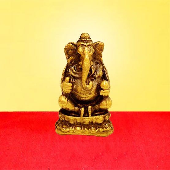 Brass Idol Ganesh, Pital Ganesh Murti, Pital Ganesh Statue