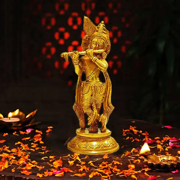 Brass Krishna Murti