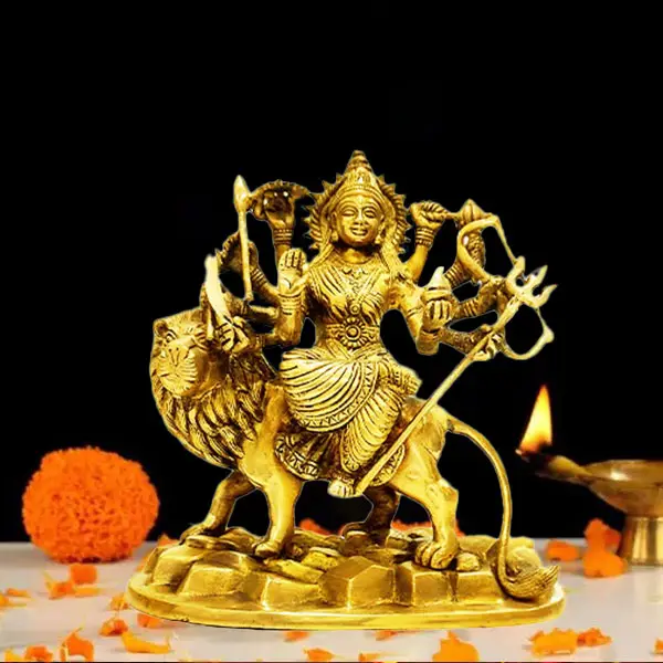 Durga Statue Brass