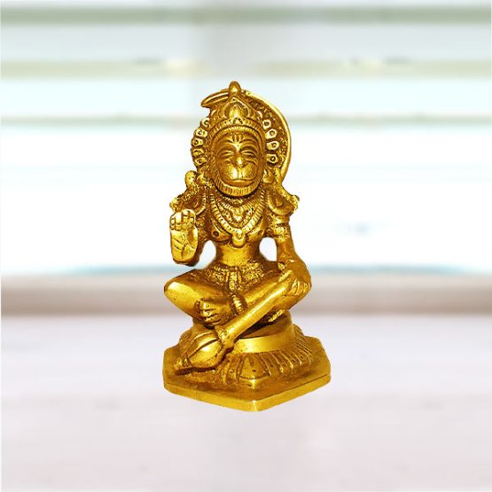 Hanuman Murti Brass, Hanuman Pital Statue, Hanuman Murti Pital