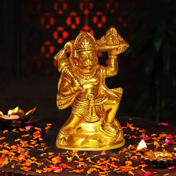 Hanuman Statue Brass