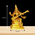 Maa Saraswati Brass Idol, Pital Saraswati Murti