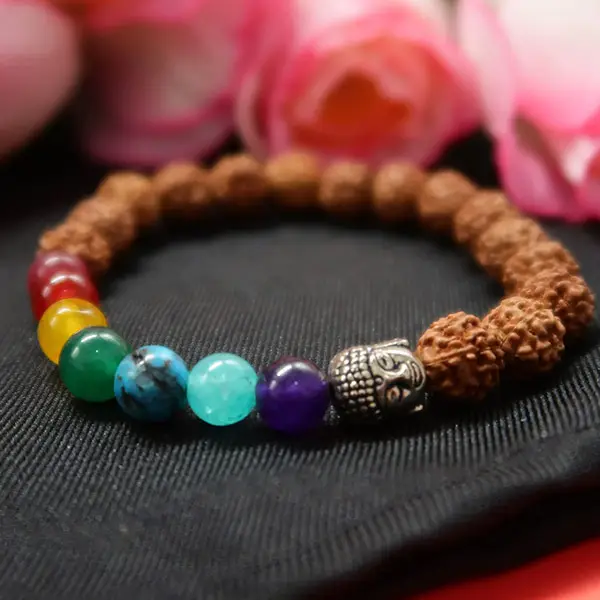 Navratna Rudraksha Bracelet