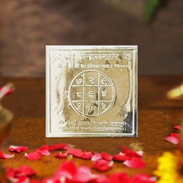 Chandra Silver Yantra