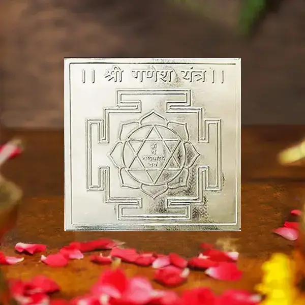 Ganesh Silver Yantra