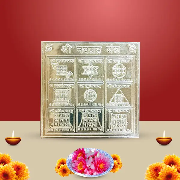 Navgraha Silver Yantra