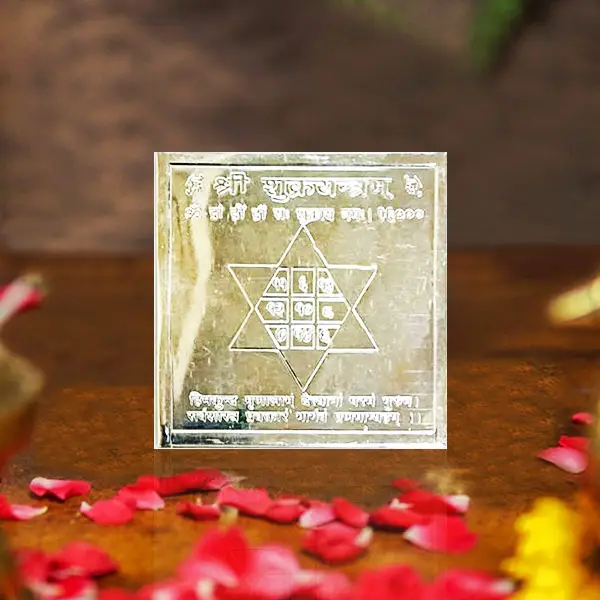 Shukra Silver Yantra