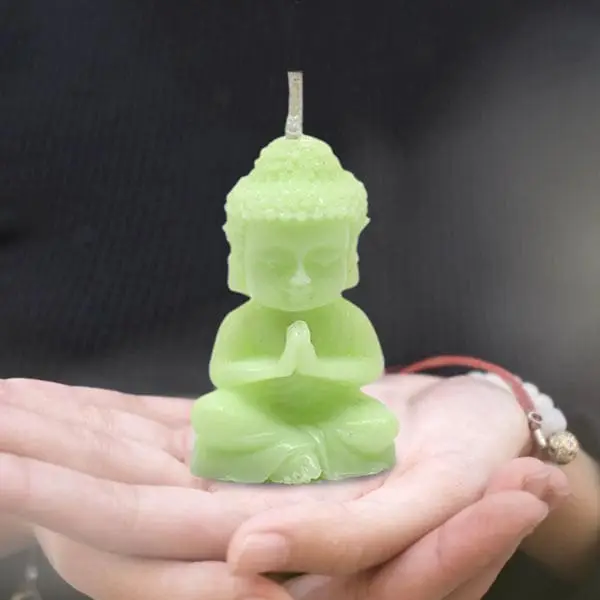 Baby Buddha Candle