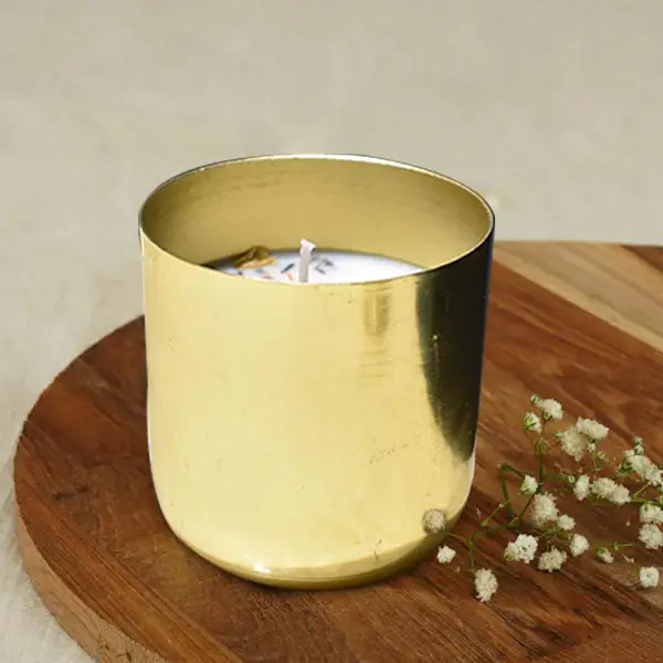 Brass Jar Candle